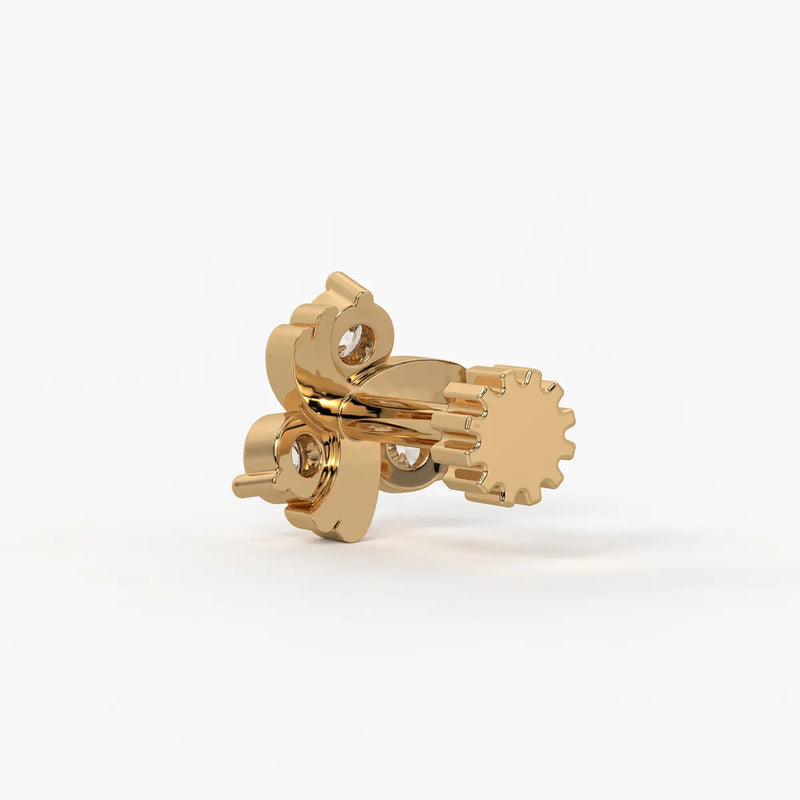 Trinity Spark Stud Nose Pin