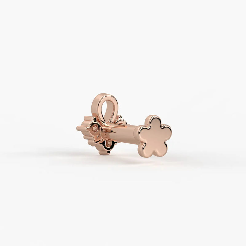 Infinity Twist Cluster Nose Pin