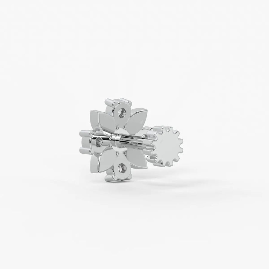 Petal Bloom Cluster Nose Pin