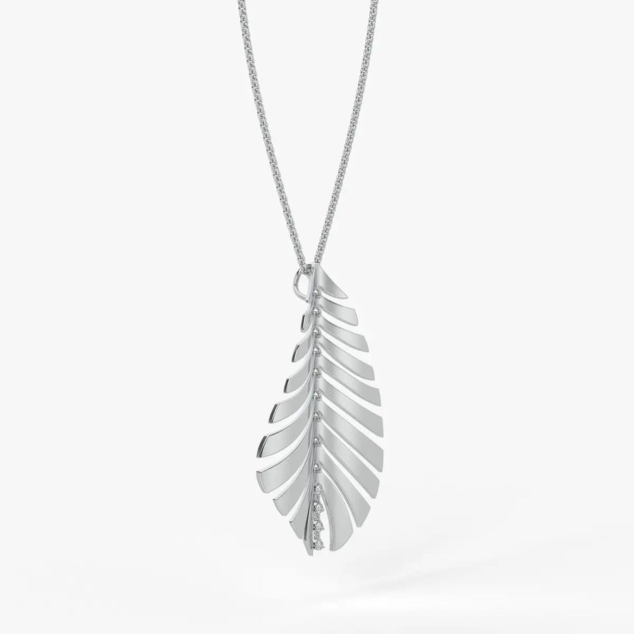 Fern Leaf Tapered Pendant