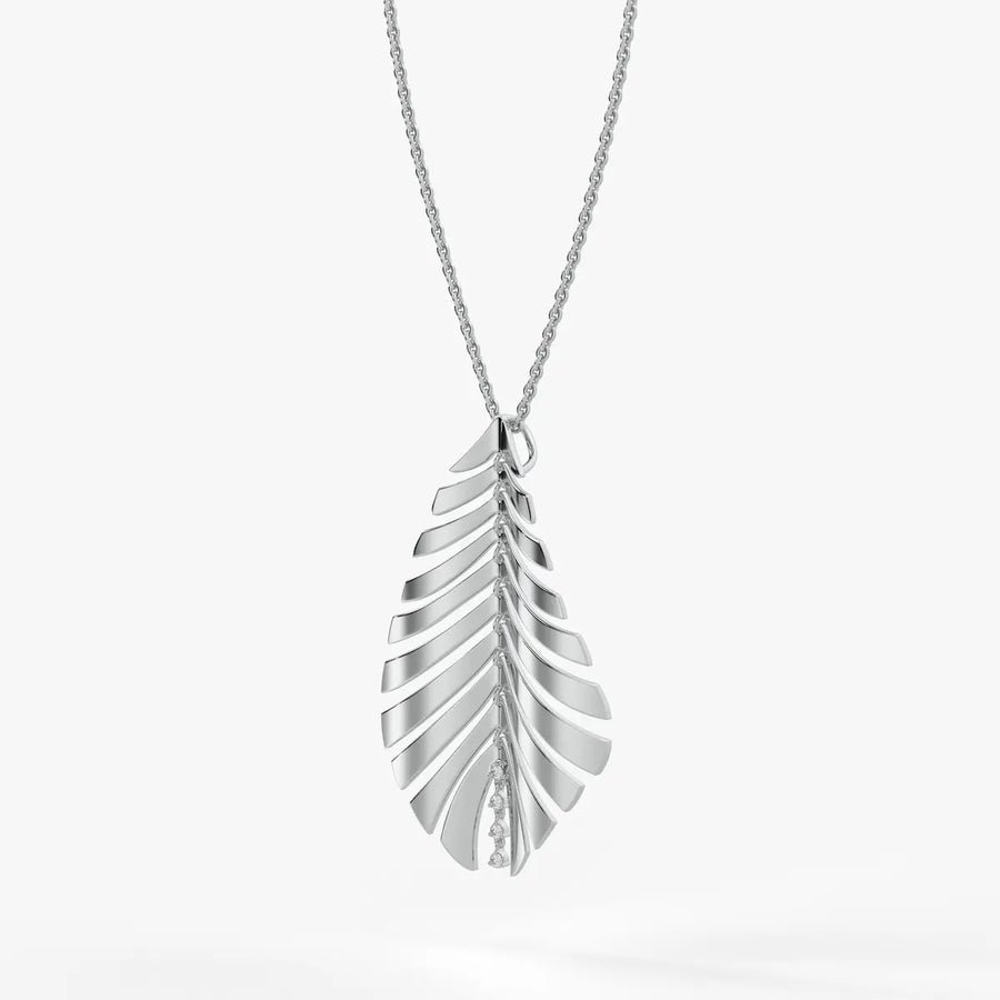 Fern Leaf Tapered Pendant