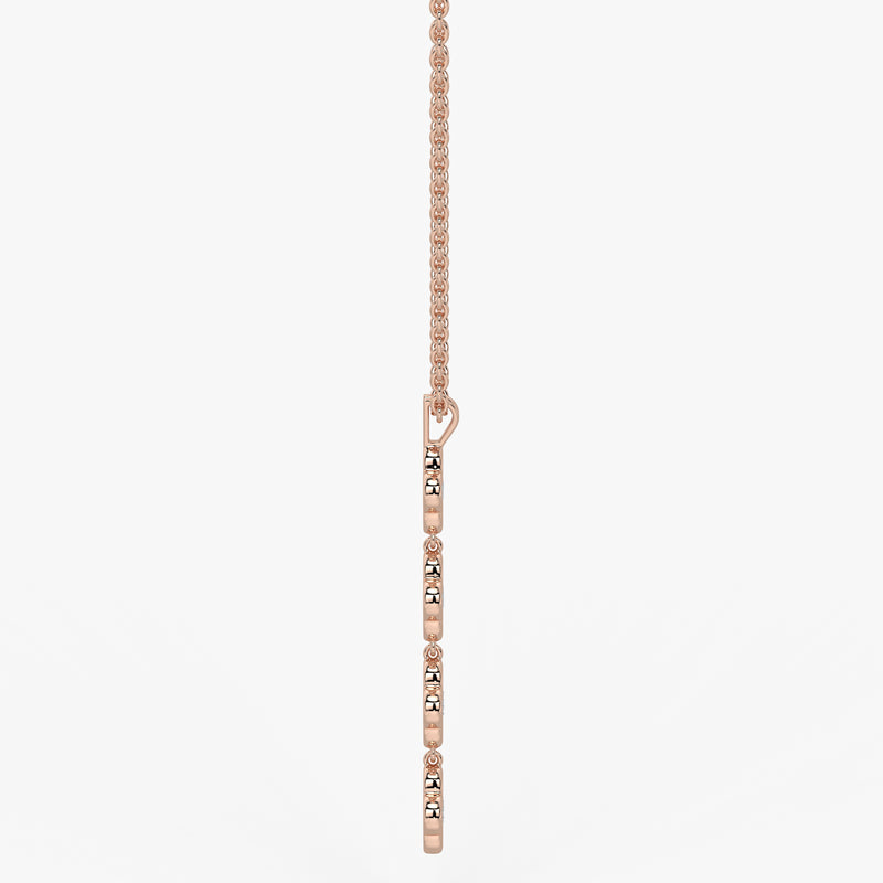 Clover Link Diamond Pendant