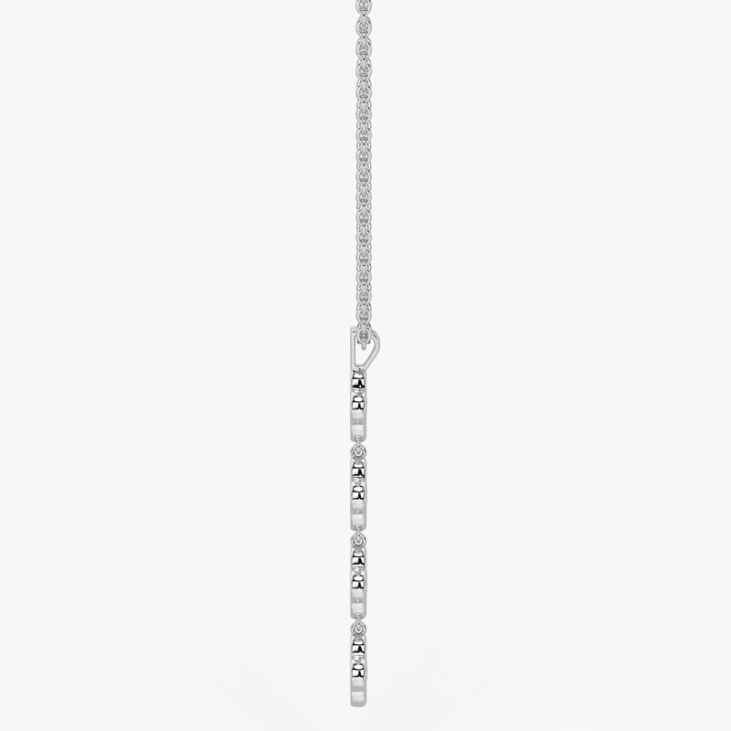 Clover Link Diamond Pendant