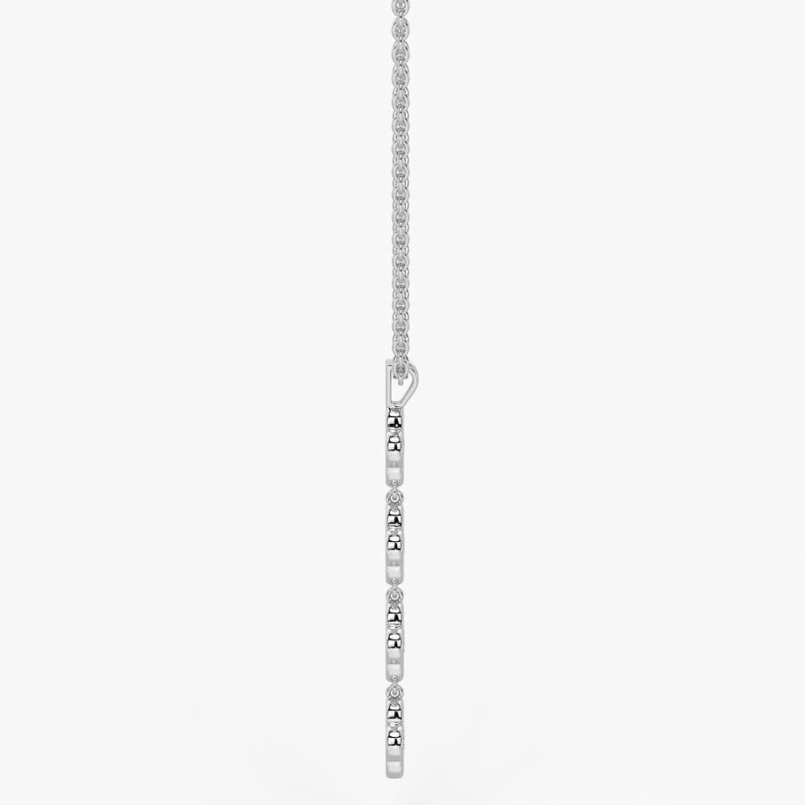 Clover Link Diamond Pendant