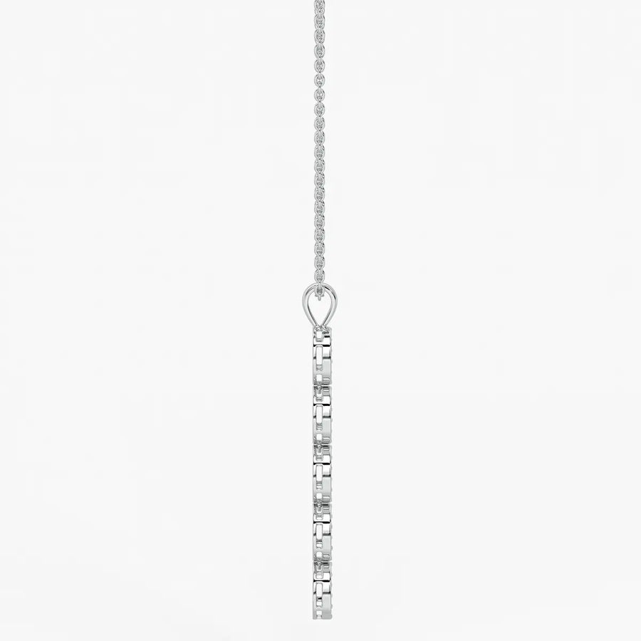 Orbit Disc Diamond Pendant