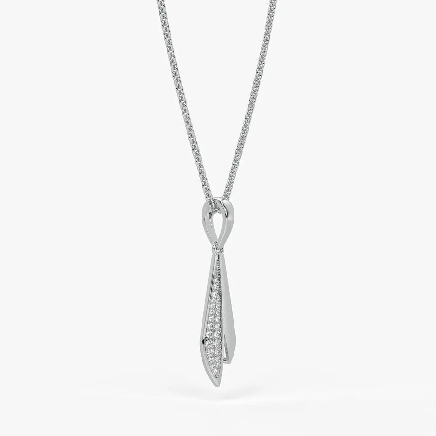 Tapered Blade Drop Pendant