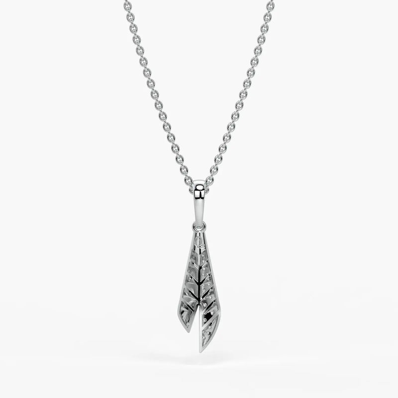 Tapered Blade Drop Pendant