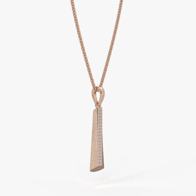 Tapered Prism Drop Pendant