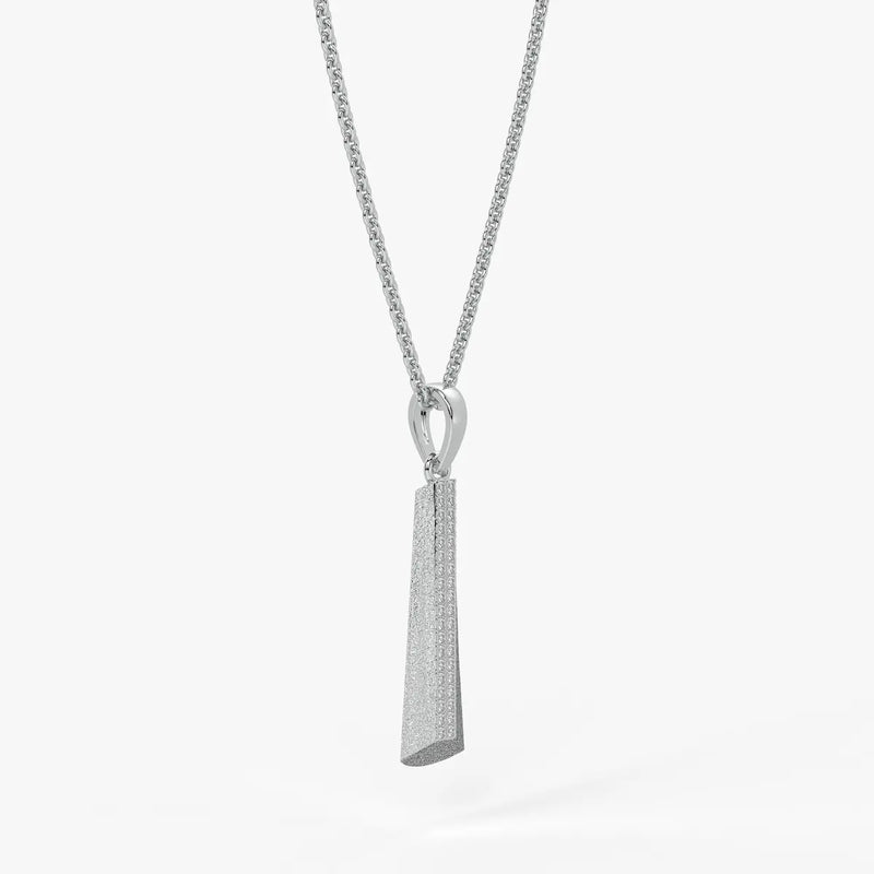 Tapered Prism Drop Pendant