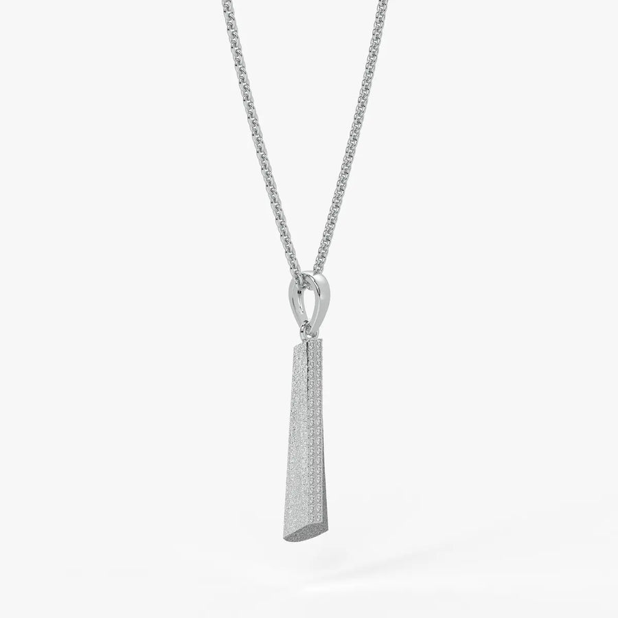 Tapered Prism Drop Pendant