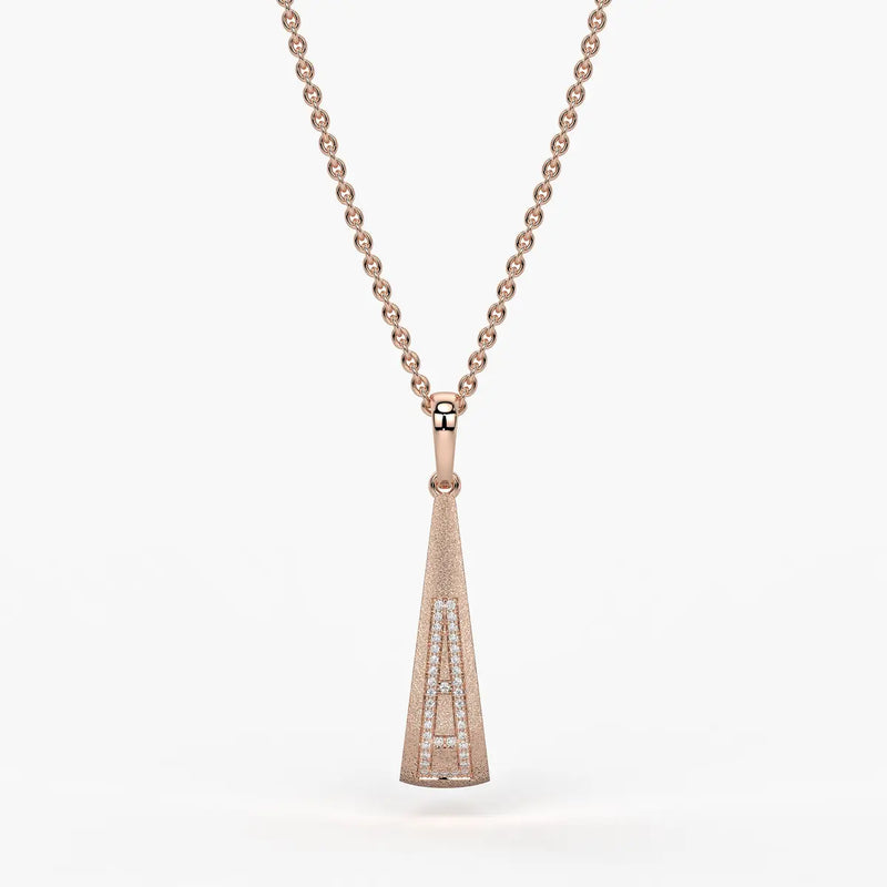 Modern Teardrop Pendant