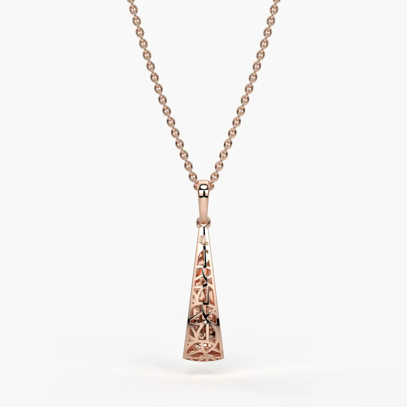 Modern Teardrop Pendant