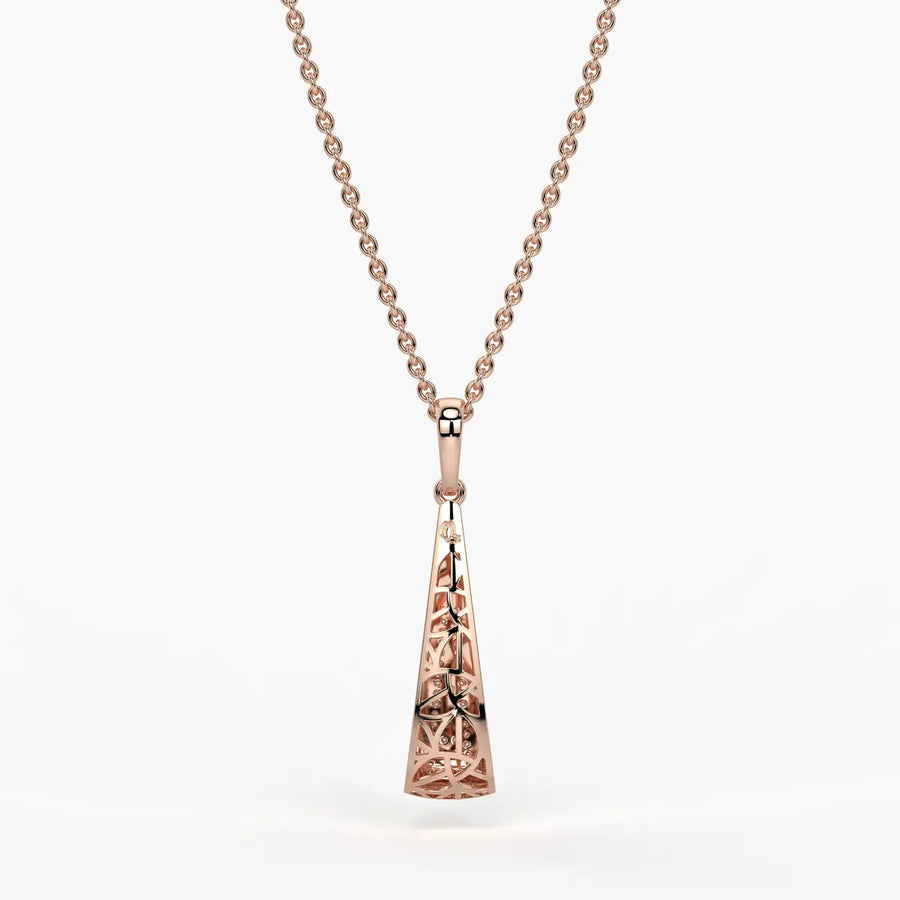 Modern Teardrop Pendant