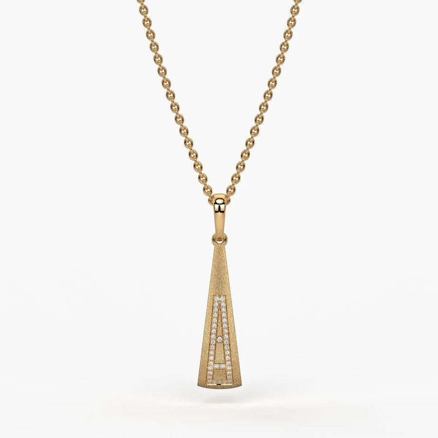 Modern Teardrop Pendant