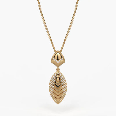 Plumera Chevron Diamond Pendant