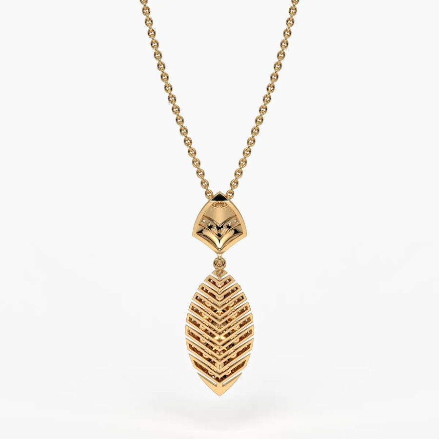 Plumera Chevron Diamond Pendant
