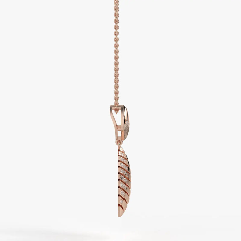 Plumera Chevron Diamond Pendant