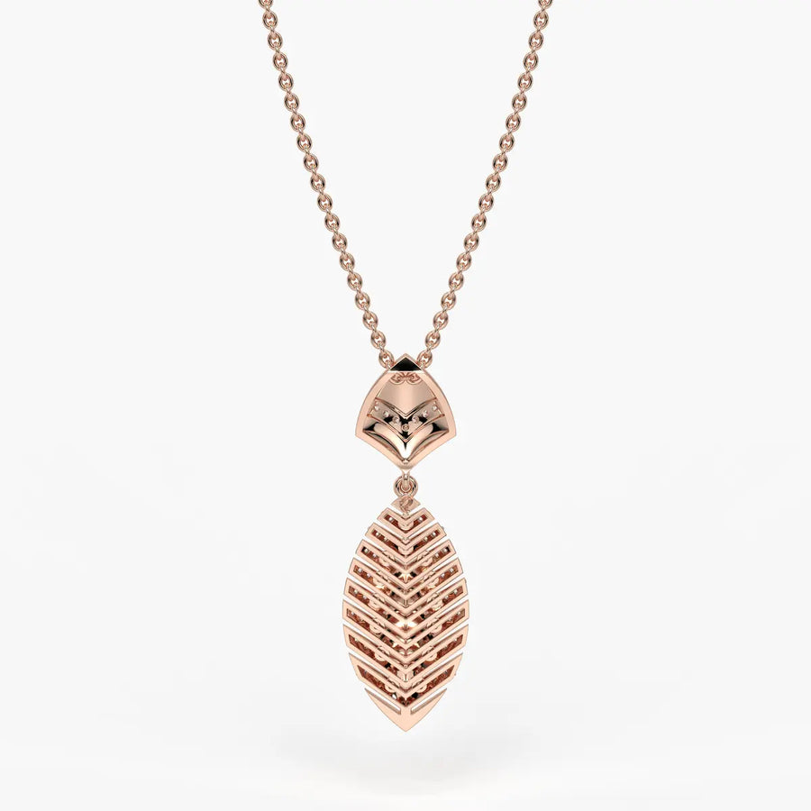 Plumera Chevron Diamond Pendant