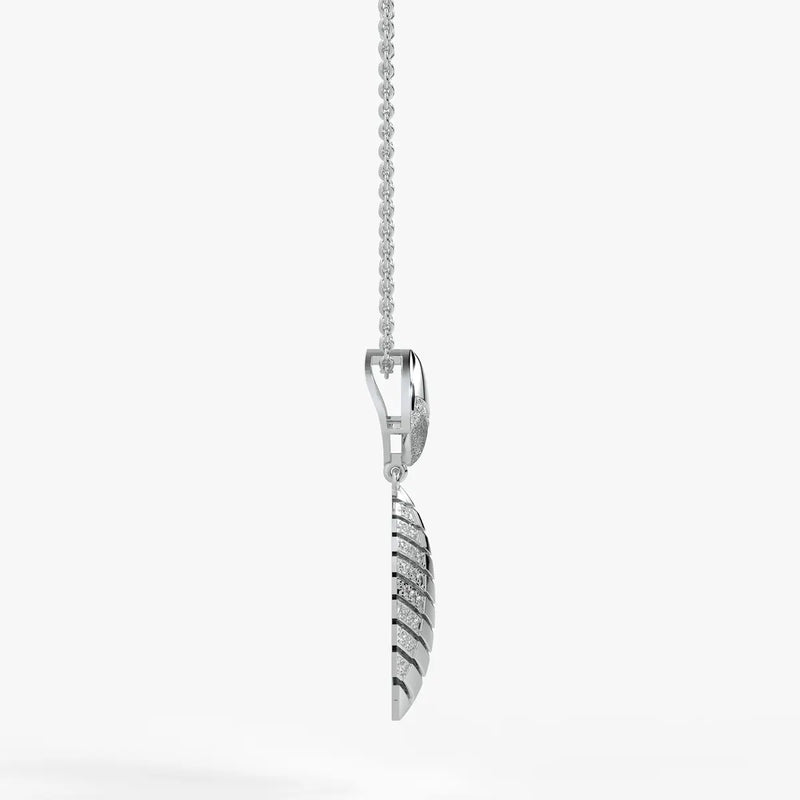 Plumera Chevron Diamond Pendant