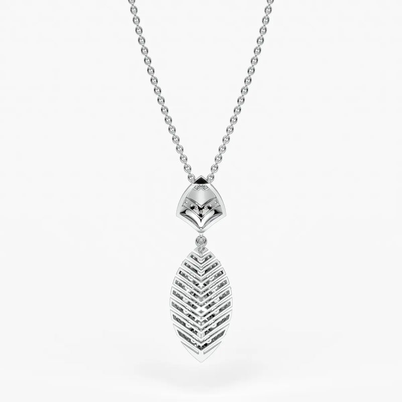 Plumera Chevron Diamond Pendant