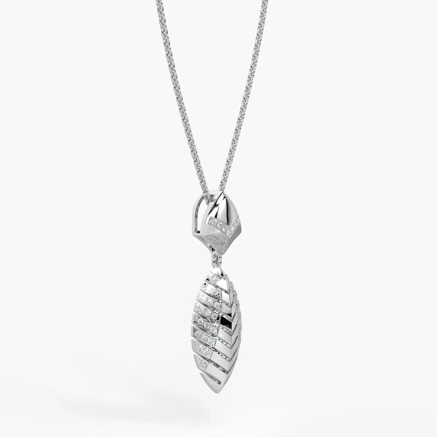Plumera Chevron Diamond Pendant
