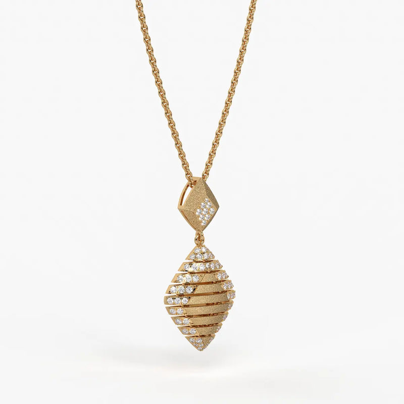 Zyverra Orbital Cascade Pendant