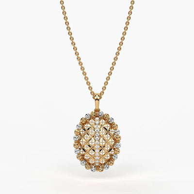 Aureline Jali Crest Pendant