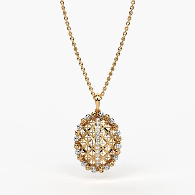 Aureline Jali Crest Pendant