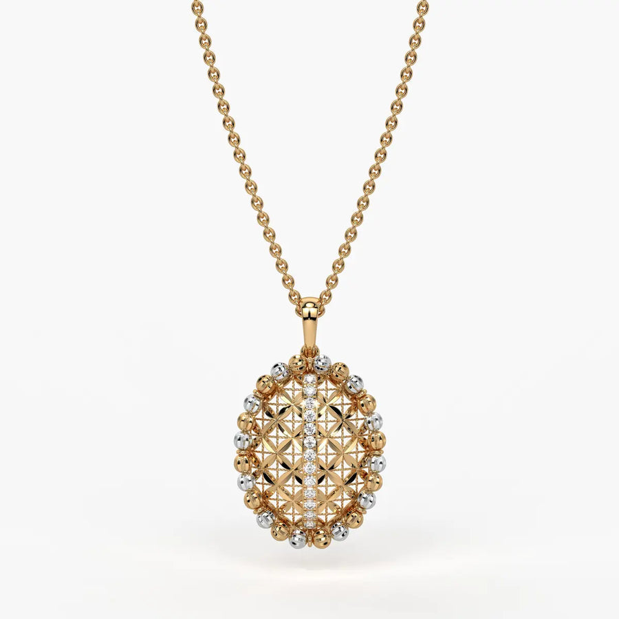 Aureline Jali Crest Pendant