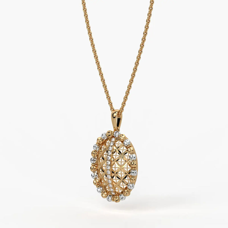 Aureline Jali Crest Pendant