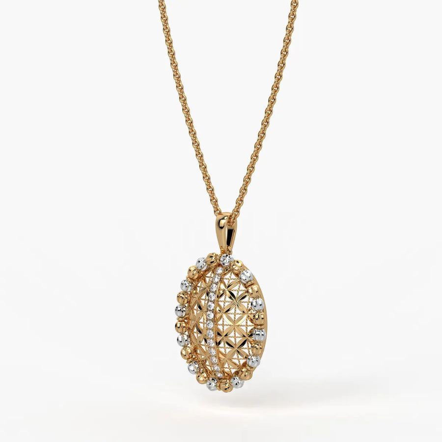 Aureline Jali Crest Pendant