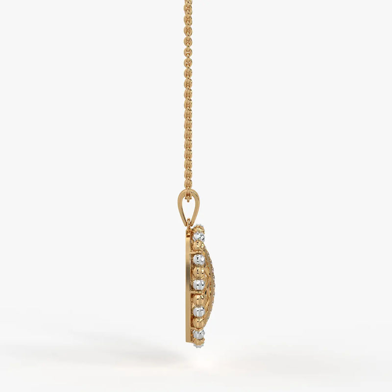 Aureline Jali Crest Pendant