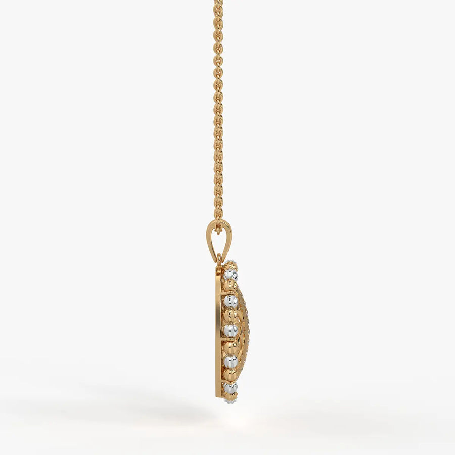 Aureline Jali Crest Pendant