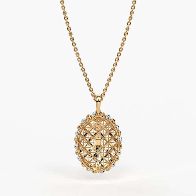 Aureline Jali Crest Pendant