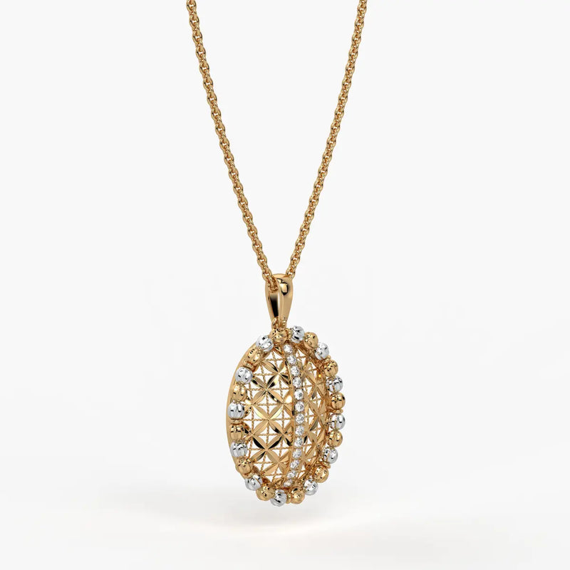 Aureline Jali Crest Pendant