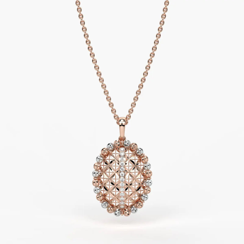 Aureline Jali Crest Pendant