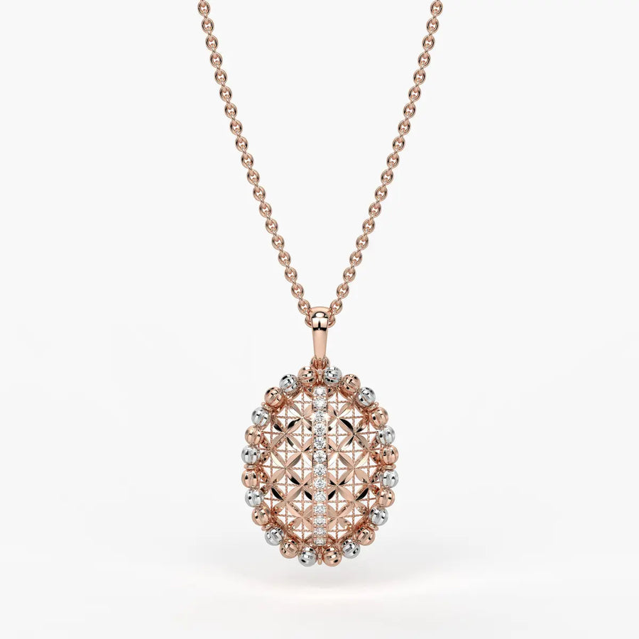 Aureline Jali Crest Pendant