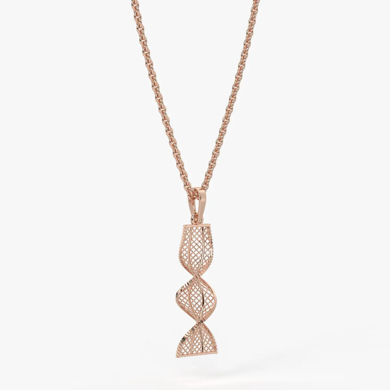 Interlock Curve Drop Pendant