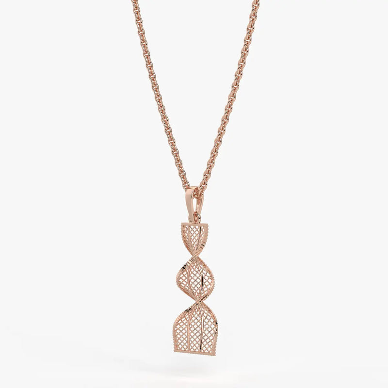 Interlock Curve Drop Pendant