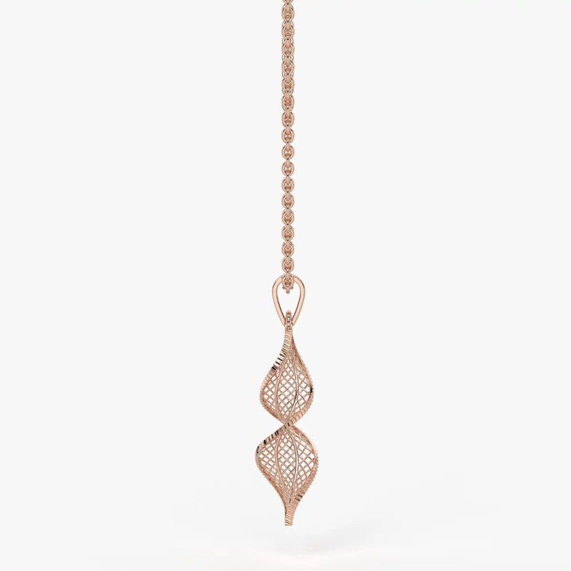 Interlock Curve Drop Pendant