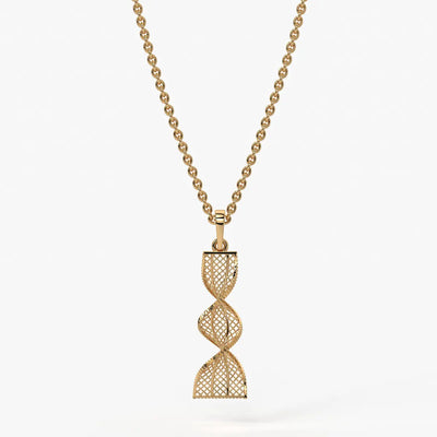 Interlock Curve Drop Pendant