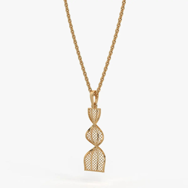 Interlock Curve Drop Pendant