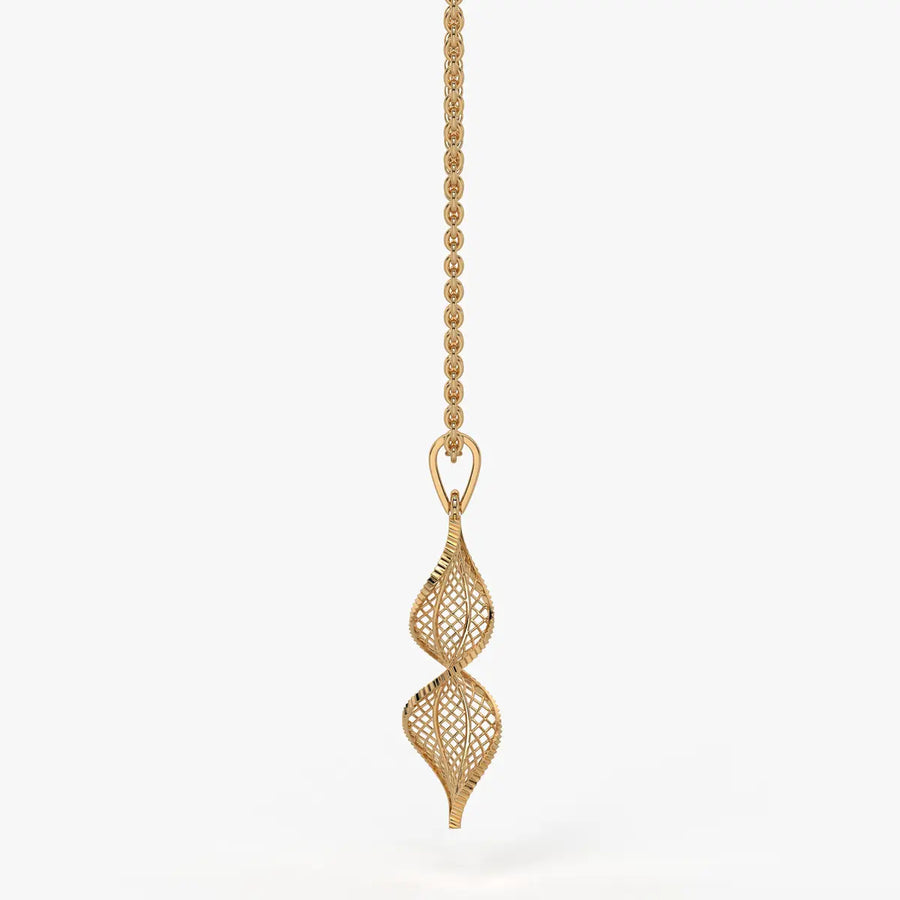 Interlock Curve Drop Pendant