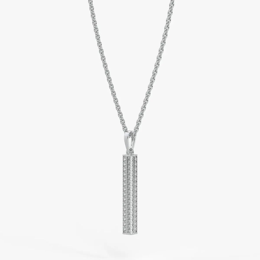 Linear Openwork Bar Pendant