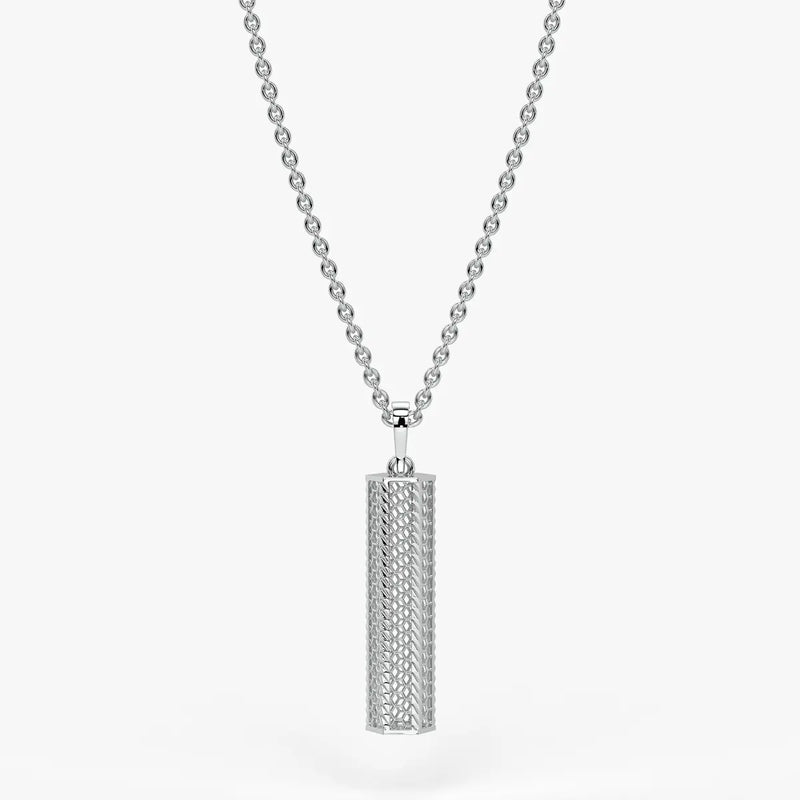 Vertical Geometric Bar Pendant