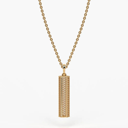Vertical Geometric Bar Pendant