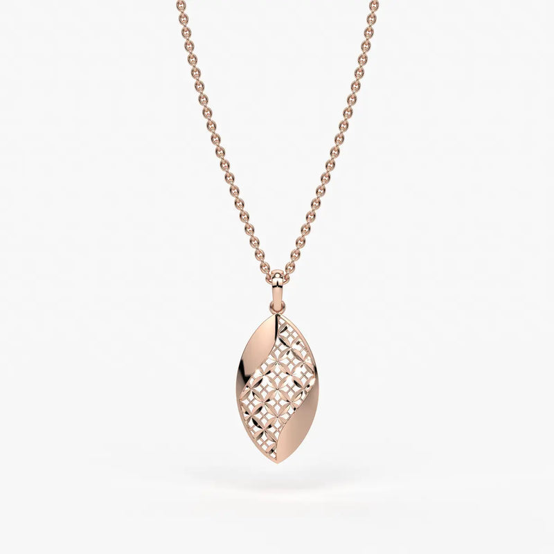 Marquise Split-Panel Pendant