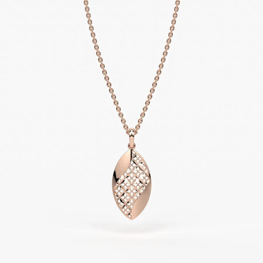 Marquise Split-Panel Pendant
