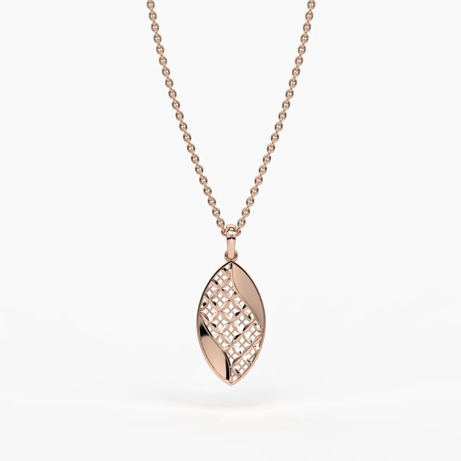 Marquise Split-Panel Pendant