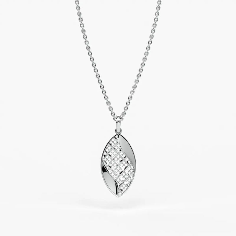 Marquise Split-Panel Pendant